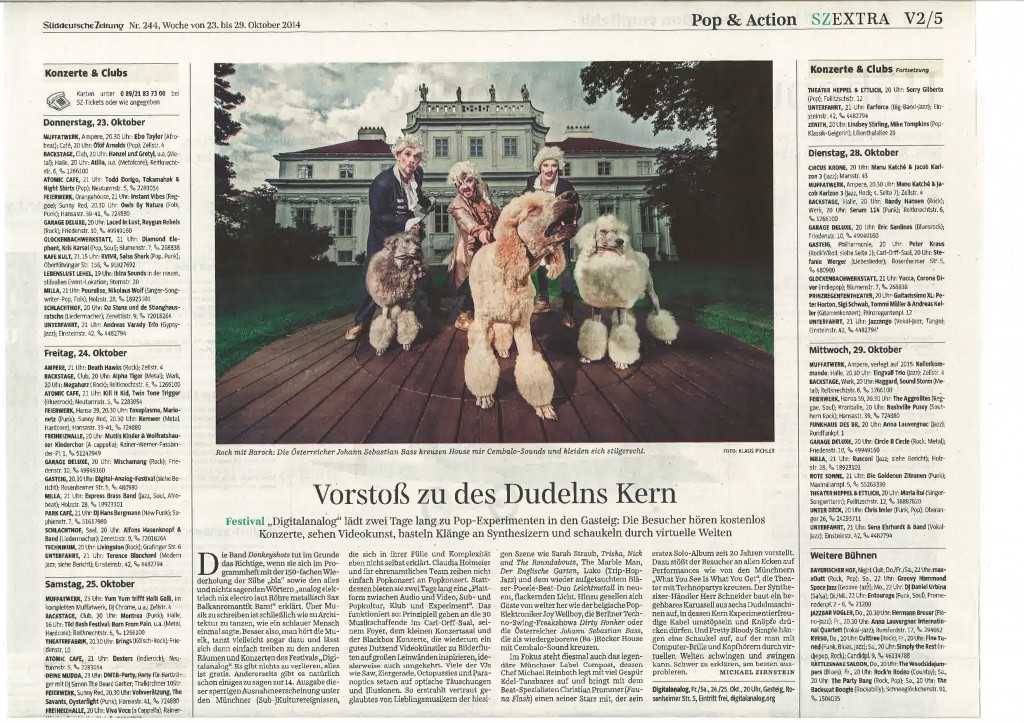 Vorstoß zu des Dudelns Kern